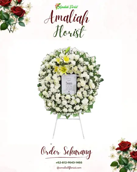 Krans Bunga Duka Cilamayahilir